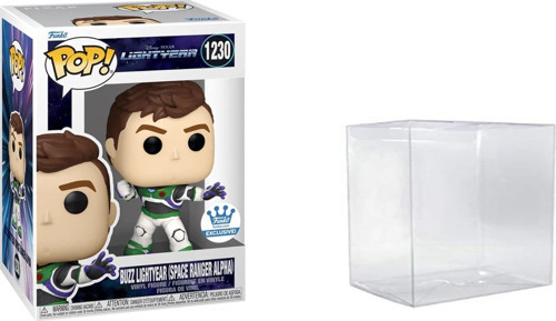 Pop! Buzz Lightyear Space Ranger Alpha Exclusive 1230 Bundled With Pop Protector
