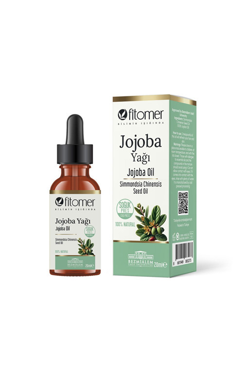 Jojoba Yağı %100 Doğal Soğuk Sıkım 20 ML