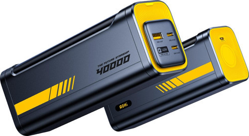 Starship 40.000 mAh 140W PD3.1 Powerbank, Akıllı Dijital Göstergeli, 2si1 Arada Taşınabilir Hı