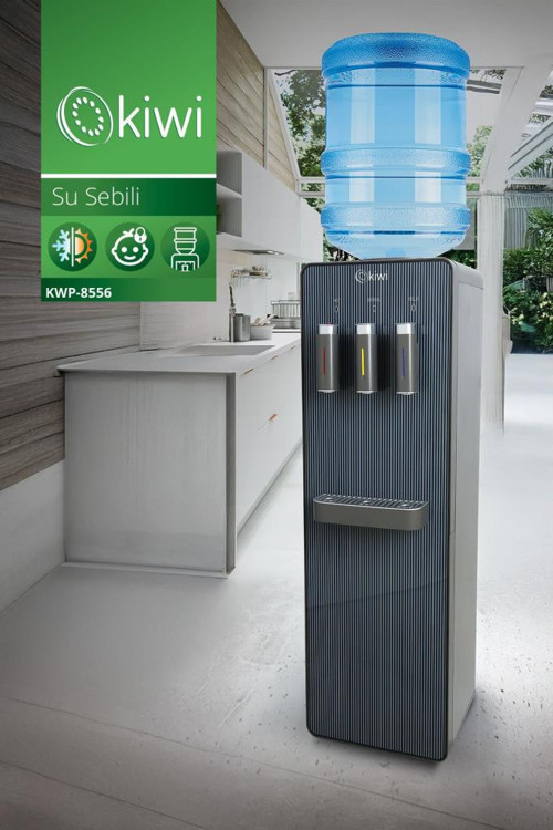 Kwp-8556 Paslanmaz Çelik Depolu Su Sebili - Sıcak, Soğuk, Ilık