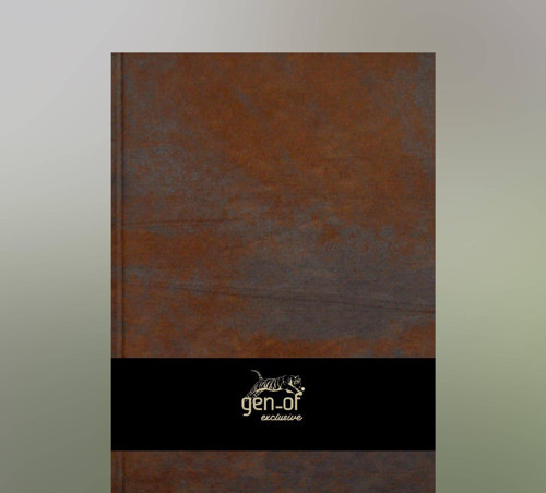 Lüx Süet Çizgili Defter (Gen-2023) Model 3