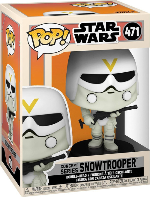 Pop! Star Wars: Concept Serisi - Snowtrooper - Vinil Koleksiyon Figürü - Hediye Fikri - Resmi