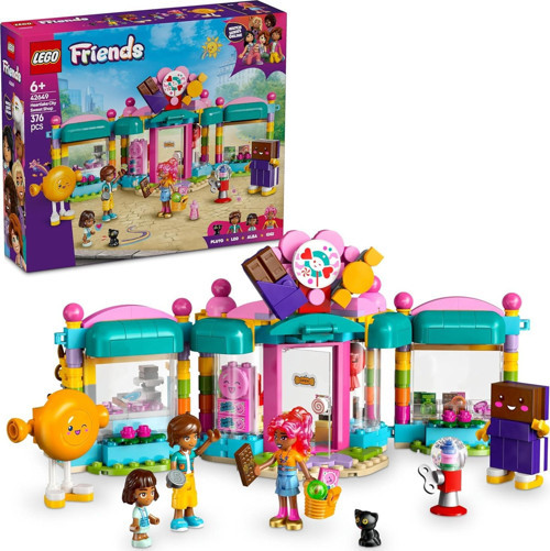 Friends Heartlake City Şekerci Dükkanı 42649-6 Yaş Ve Üzeri Kız Ve Erkek Çocukları İçin Mini Be