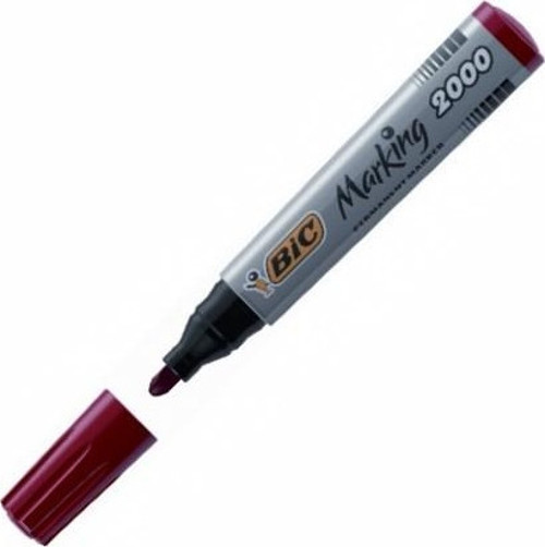 BIC PERMANENT MARKÖR 2000 12'li KIRMIZI 8209133