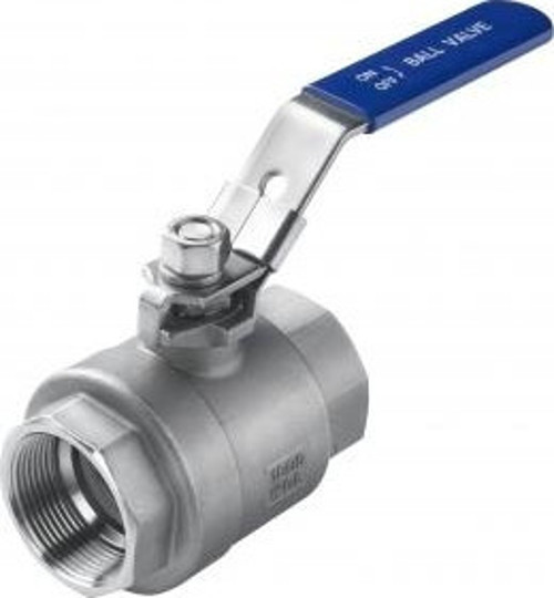Küresel vana AISI 316 paslanmaz çelik. 1000 psi 3/8"