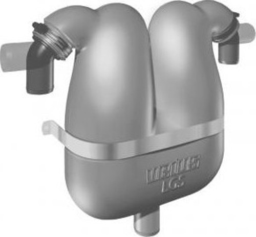 Jeneratör egzoz gaz/su ayırıcısı LGS40