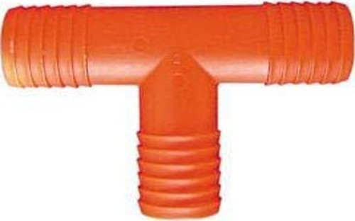 T hortum konnektörü plastik. 16 mm