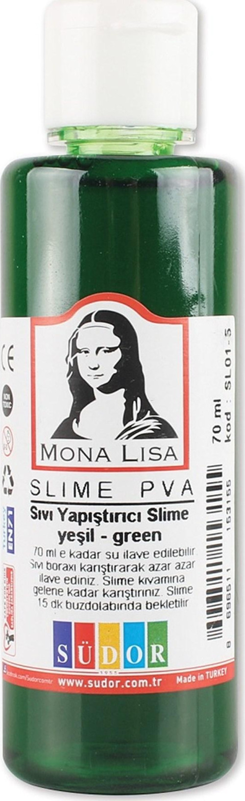 SLIME 70 ML YESIL SL01-5 - 12 Adet