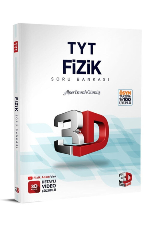 3D TYT FİZİK SORU BANKASI - ÇÖZÜM YAYINLARI