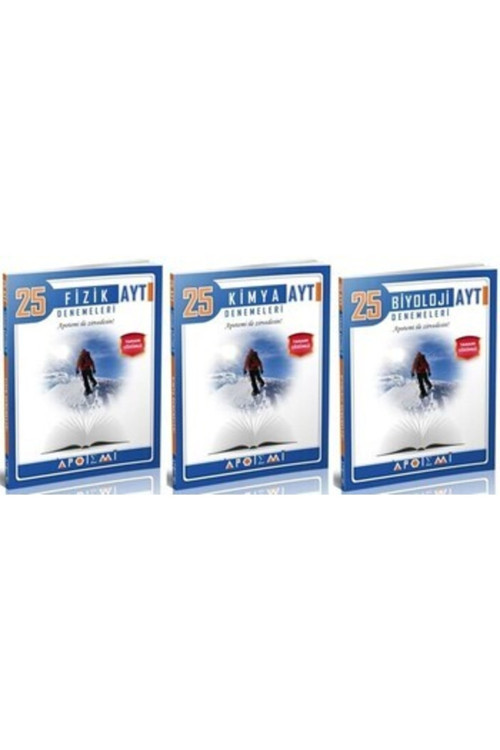 Apotemi 3 Lü Deneme Set