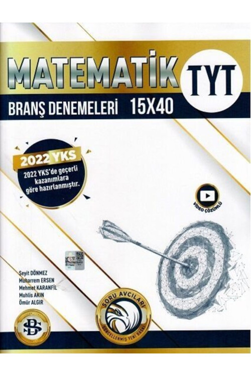Tyt Matematik Soru Avcısı Branş Denemeleri 2022