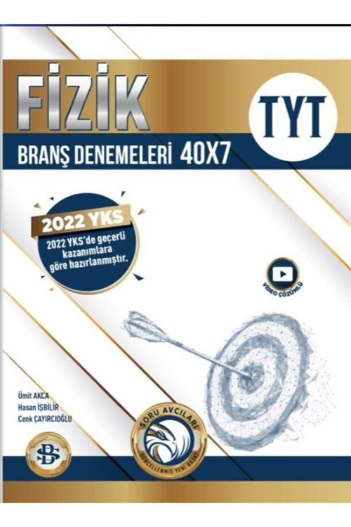 Yayınları Tyt Fizik 40 X 7 Branş Denemeleri