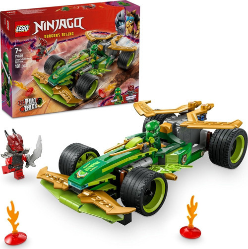 Ninjago Lloyd’Un Çek-Bırak Yarış Arabası 71828-7 Yaş Ve Üzeri Çocuklar İçin Yaratıcı Oyuncak Ya