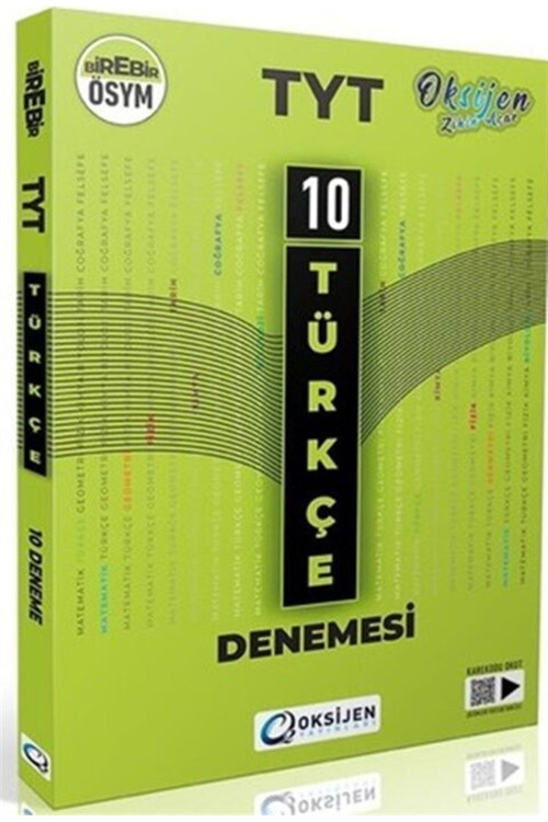 OKSİJEN TYT TÜRKÇE 10 LU BRANŞ DENEMESİ