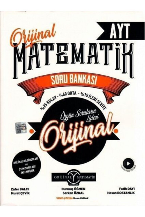 Ayt Matematik Orijinal Soru Bankası Orijinal Yayınları