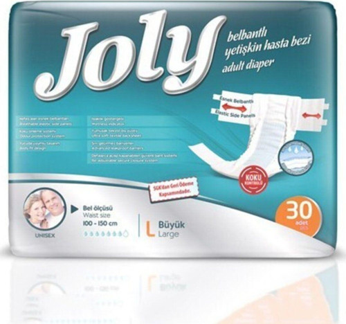 Bel Bantlı Hasta Bezi Large Büyük Boy 120 Adet