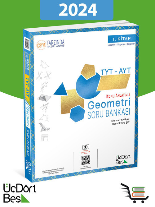 345 TYT-AYT Geometri 2024 Model Soru Bankası