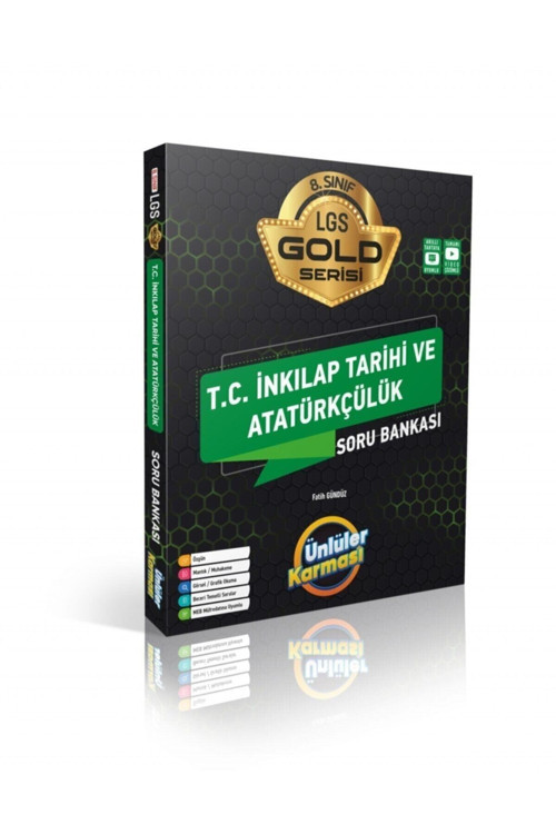 8.sınıf Inkilap Tarihi Soru Bankası Tarihi Gold Serisi