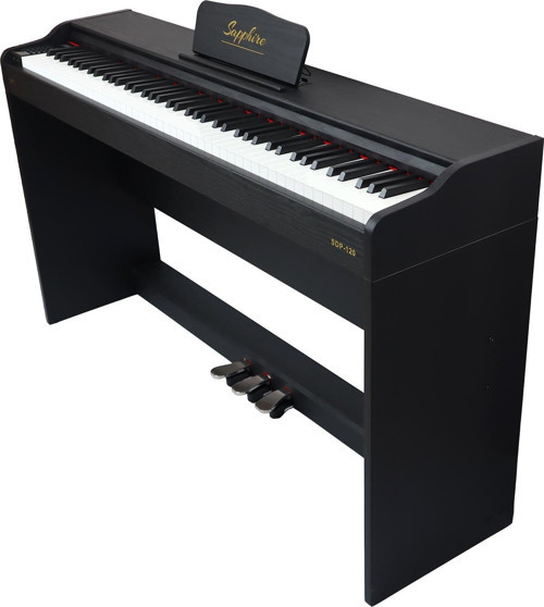 Sapphire SDP-120 B Çekiç Aksiyonlu 88 Tuşlu Dijital Piyano