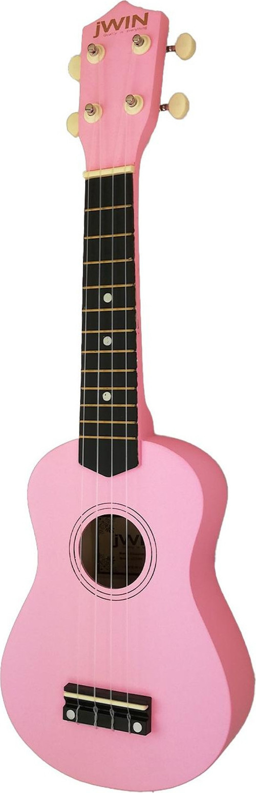 UK-2101 Soprano Ukulele Gitar - Pembe