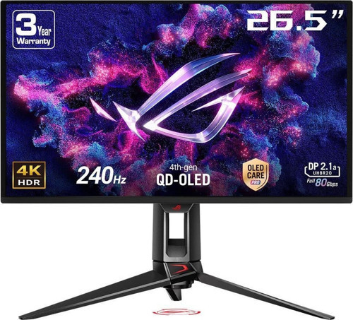 ROG Swift OLED PG27UCDM 26.5 inç 240Hz 0.03ms 4K UHD Adaptive Sync QD-OLED Pivot Gaming Monitör