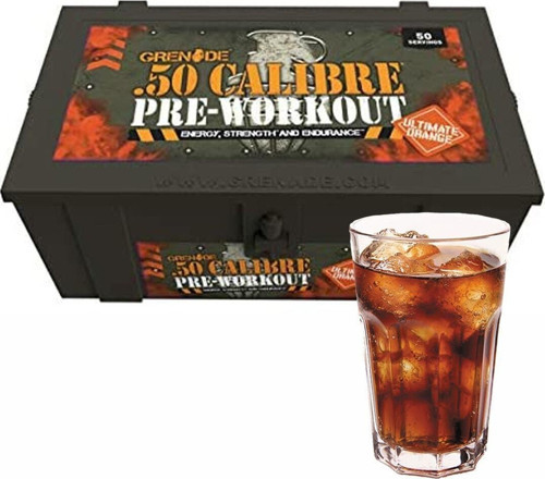 50 Calibre Pre-workout 50 Kola Aromalı Servis Enerji Güç Dayanıklılık