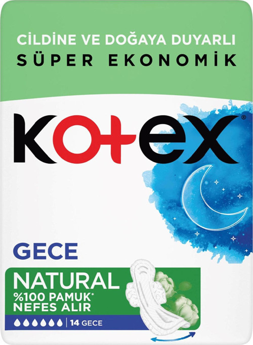 Natural Ped Gece 14x2 28 Adet