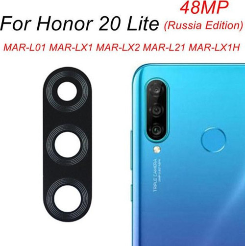 Huawei HONOR 20 LİTE Arka Kamera Camı Lens Yapışkanlı