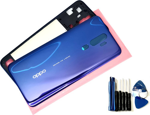 Oppo A5 2020 ORJ Kasa Arka Pil Batarya Kapağı MAVİ