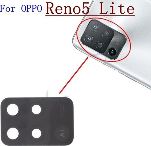 OPPO RENO 5 LİTE Arka Kamera Camı Lens Yapışkanlı