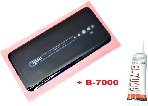 OPPO Reno 2Z Arka Pil Batarya Kapağı (CAM+B-7000) SİYAH