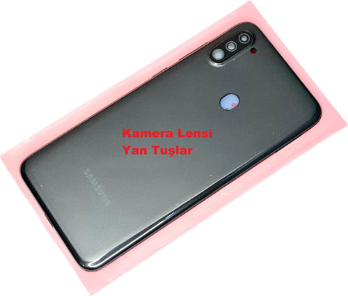 Samsung Galaxy A11 kasa Arka Pil Batarya Kapağı Siyah