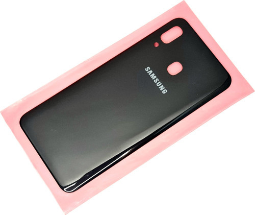 Samsung Galaxy A20 A205 Arka Pil Batarya Kapağı Siyah