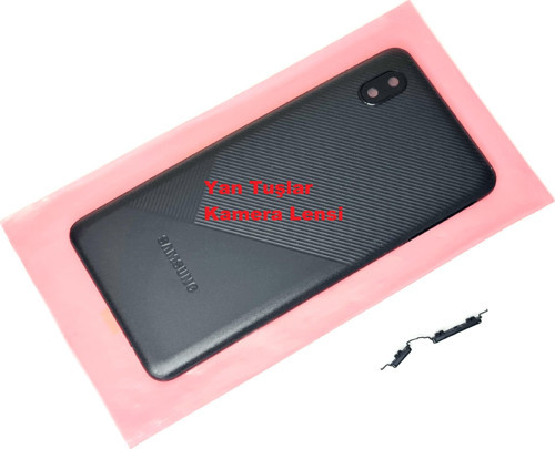 Samsung Galaxy A013 Kasa Arka Pil Batarya Kapağı SİYAH