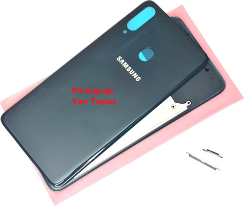 Samsung Galaxy A20S Kasa Arka Pil Batarya Kapağı YEŞİL