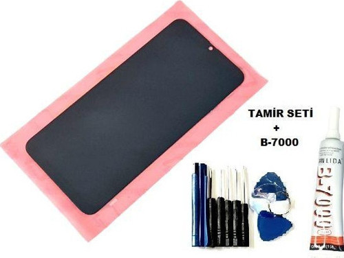 Samsung Galaxy M30 (M305) Lcd Ekran Dokunmatik ORJİNAL (B-7000+Tamir Seti)