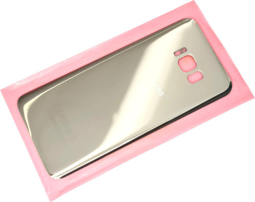 Samsung Galaxy S8 PLUS Arka Pil Batarya Kapağı (CAM) GOLD