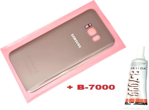 Samsung Galaxy S8 PLUS Arka Pil Batarya Kapağı (CAM+B-7000) ROSE GOLD