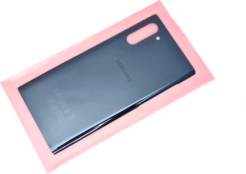 Samsung Galaxy NOTE 10 Arka Pil Batarya Kapağı (CAM) SİYAH