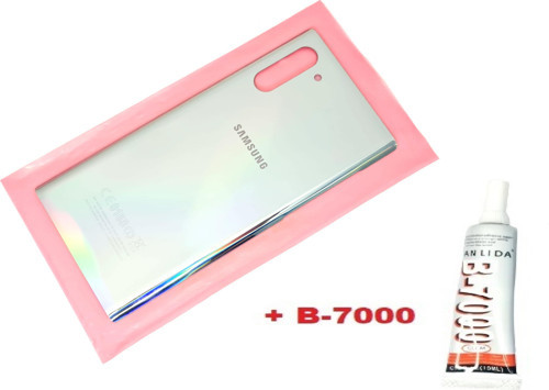Samsung Galaxy NOTE 10 Arka Pil Batarya Kapağı (CAM+B-7000) GRİ