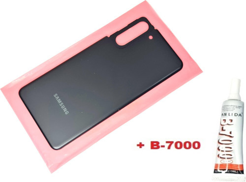 Samsung Galaxy S21 Arka Pil Batarya Kapağı (CAM+B-7000) SİYAH