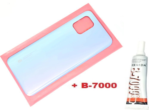 Xiaomi Mi 10 Lite Arka Kapak Pil Kapağı (CAM+B-7000) MAVİ
