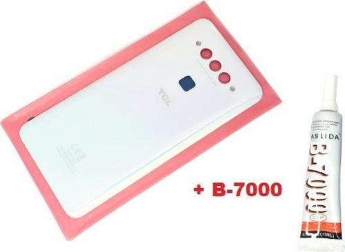 Tcl 10L (T770H) Arka Pil Batarya Kapağı (CAM+B-7000) BEYAZ