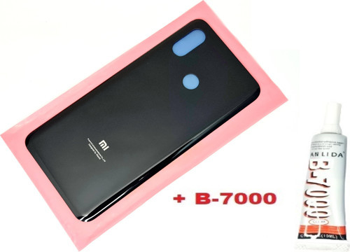 Xiaomi Mi 8 Arka Kapak Batarya Pil Kapağı (CAM+B-7000) SİYAH