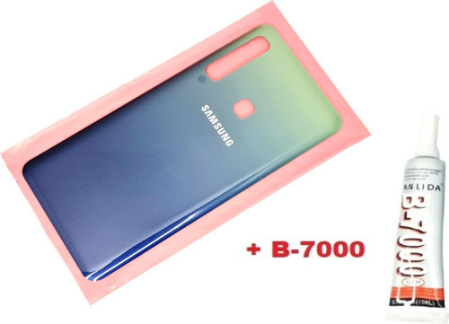 Samsung Galaxy A9 A920 Arka Pil Batarya Kapağı (CAM+B-7000) MAVİ