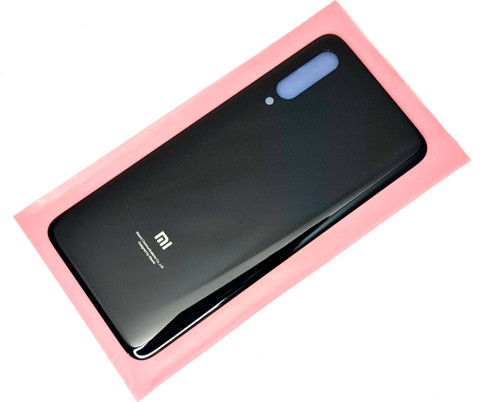 Xiaomi Mi 9 Arka Kapak Batarya Pil Kapağı (CAM) SİYAH