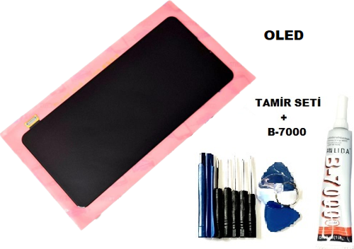 Xiaomi Mİ 9T Lcd Ekran Dokunmatik OLED (B-7000+Tamir Seti)