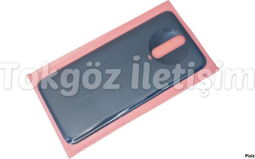 Xiaomi Redmi K30 Arka Kapak Pil Kapağı (CAM) SİYAH