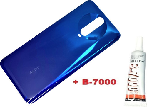 Xiaomi Redmi K30 Arka Kapak Pil Kapağı (CAM+B-7000) MAVİ