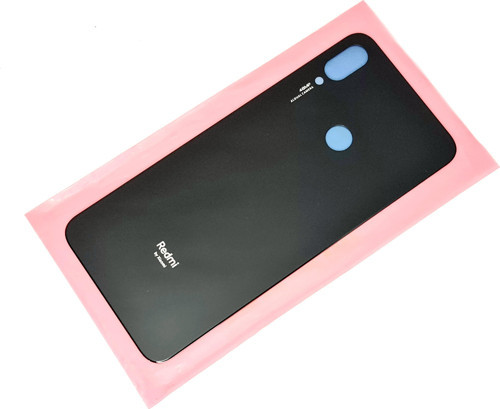 Xiaomi Redmi Note 7 Arka Pil Batarya Kapağı (CAM) SİYAH
